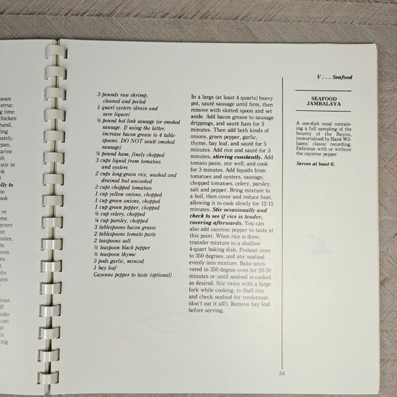 Vintage Carolina Cajun Cookbook By Fred Park Southern Local Ethnic Recipes - Picture 5 of 7